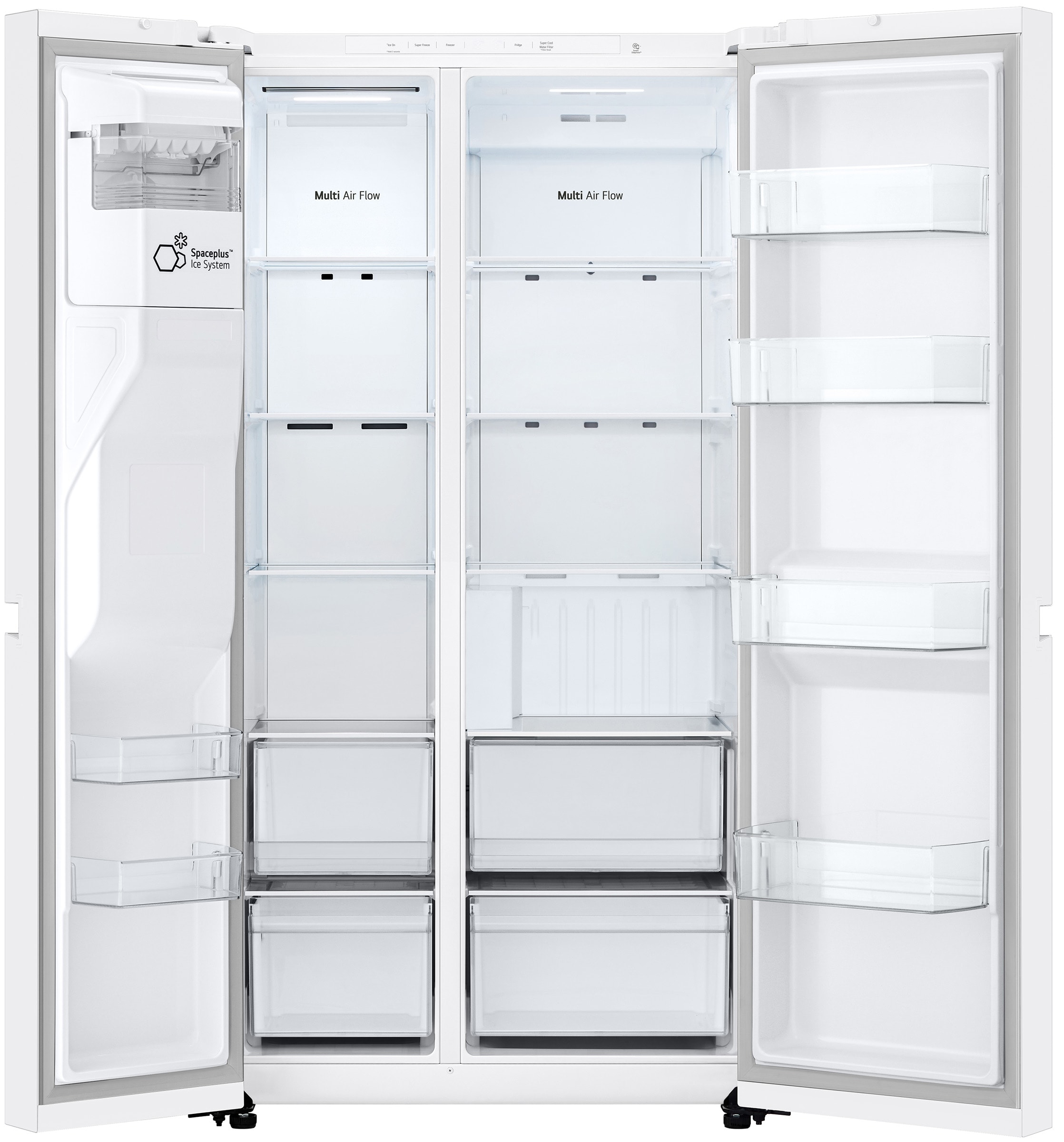 Réfrigérateur américain LG Froid Ventilé 638L Blanc - GSLC40SWPE Réfrigérateur américain LG Froid Ventilé 638L Blanc - GSLC40SWPE
