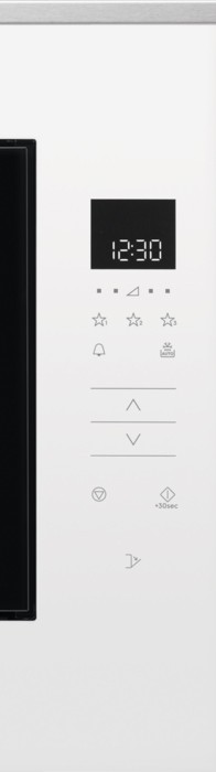 Micro ondes Encastrable ELECTROLUX Série 800 TouchOpen 900W 26L Blanc - KMFE264TEW
