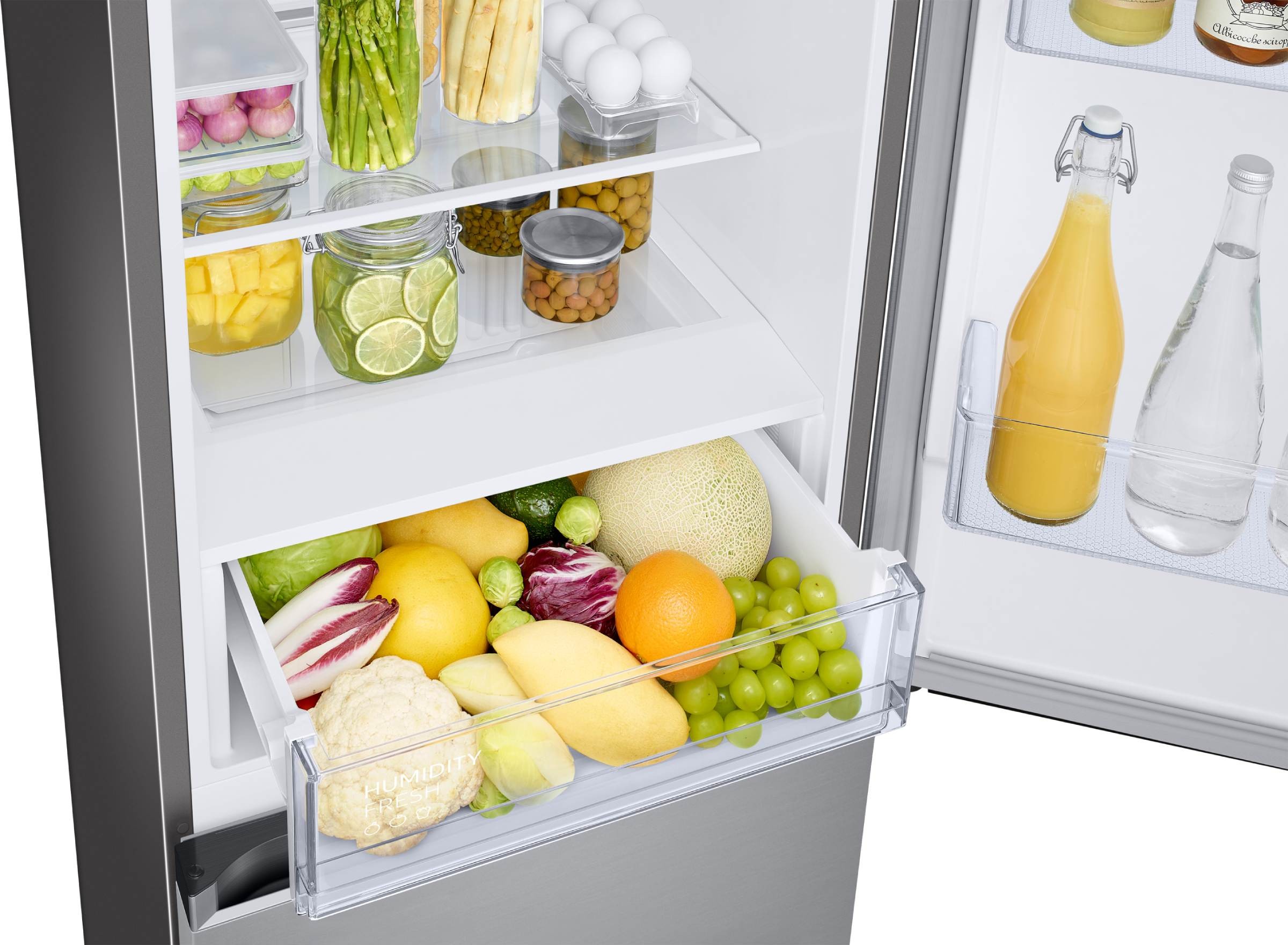 Réfrigérateur congélateur bas SAMSUNG 344L gris - RB34C600CSA Réfrigérateur congélateur bas SAMSUNG 344L gris - RB34C600CSA