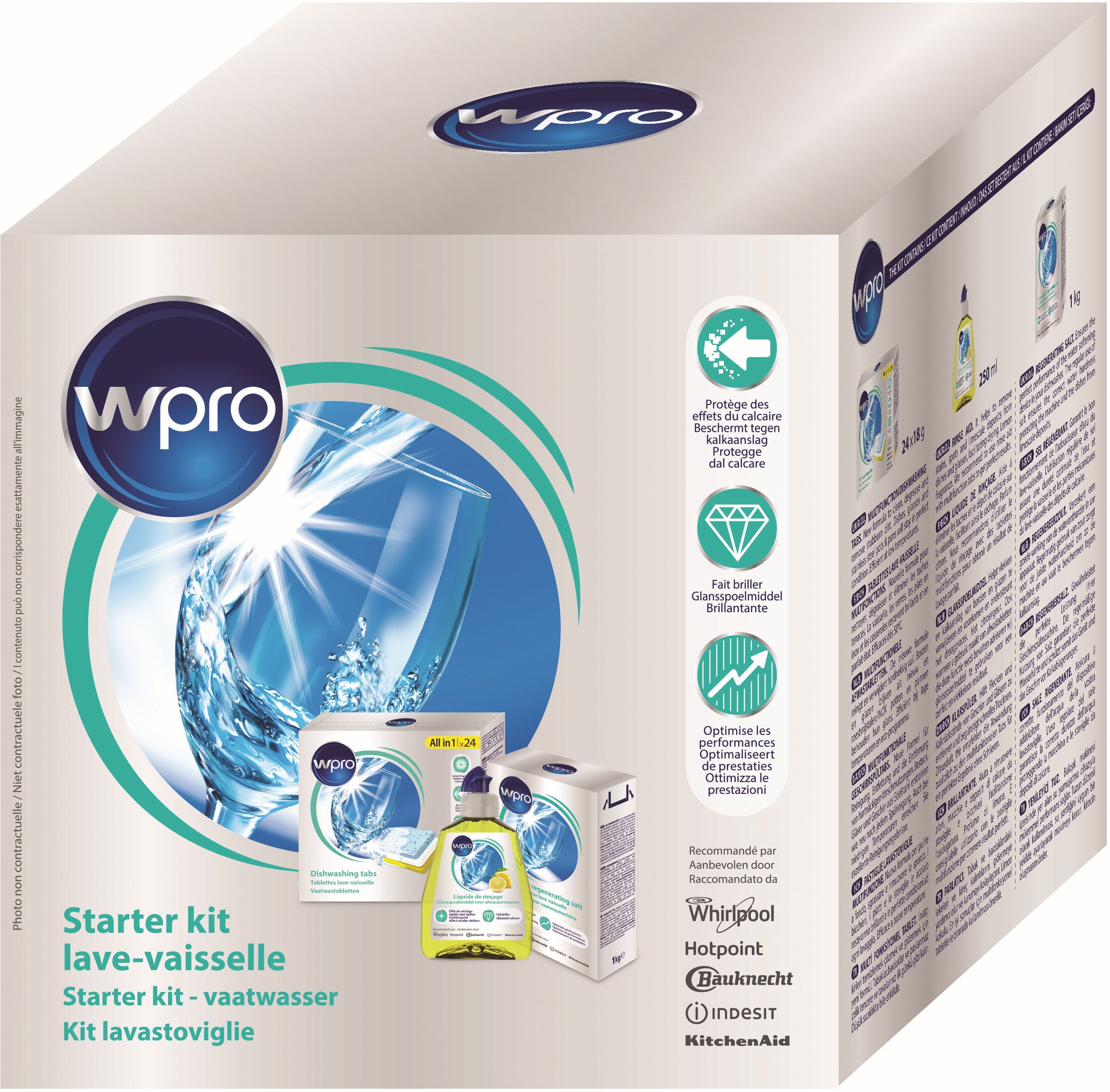 Kit entretien lave-vaisselle WPRO  DWC314/1