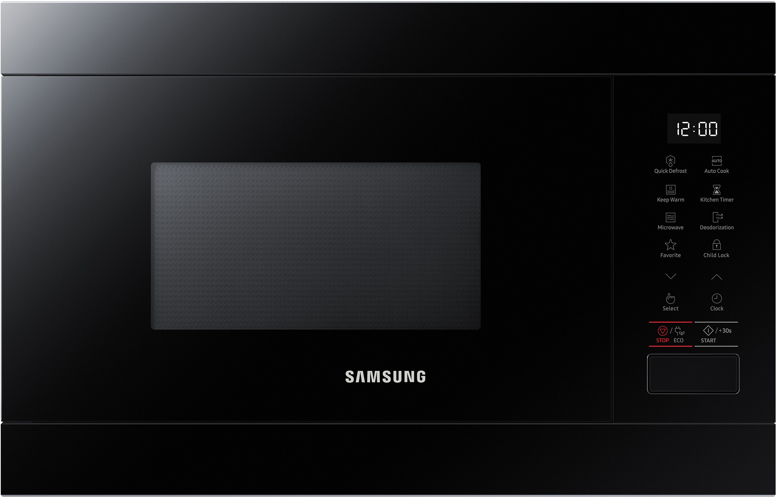 Micro ondes Encastrable SAMSUNG 850W 22L Noir MS22T8254AB