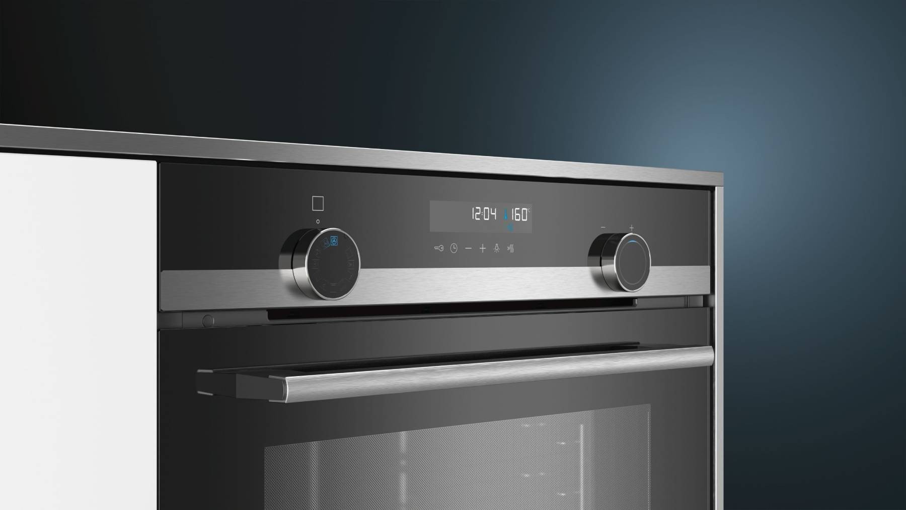 SIEMENS Four encastrable pyrolyse iQ500 Air Pulsé 3D 71L Noir