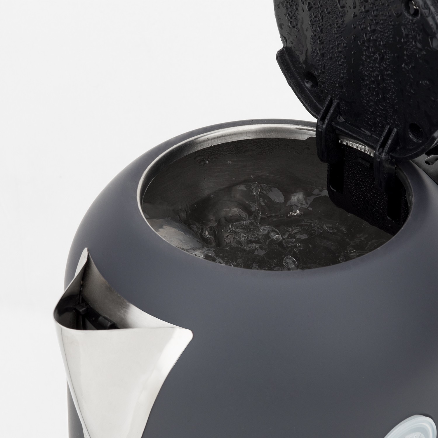 Bouilloire H.KOENIG Température réglable, 1,7L, 2200w, Noir - BOE52