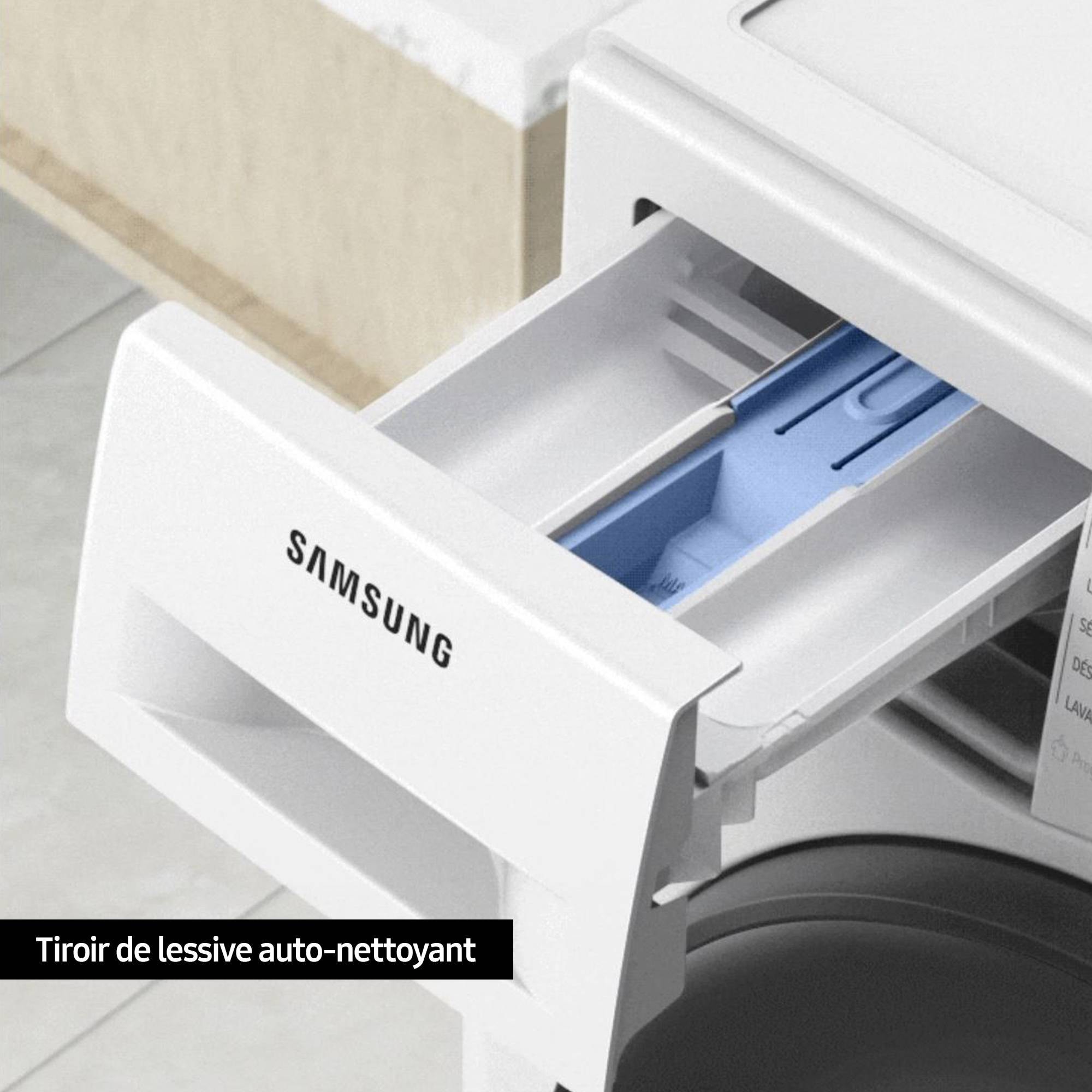 Lave linge Frontal SAMSUNG Ecobubble 9kg Noir - WW90CGC04DAB Lave linge Frontal SAMSUNG Ecobubble 9kg Noir - WW90CGC04DAB