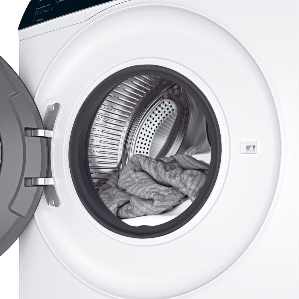 Lave linge sechant Frontal HAIER , 1400 trs/mn, 8/5 Kg, Blanc - HWD80-B14939-FR Lave linge sechant Frontal HAIER , 1400 trs/mn, 8/5 Kg, Blanc - HWD80-B14939-FR