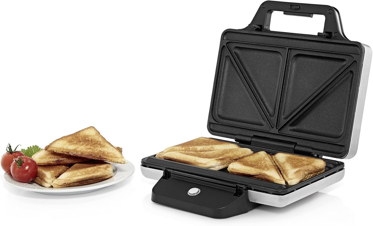 Appareil à croque monsieur WMF 2 croques 800W Inox - 415150011