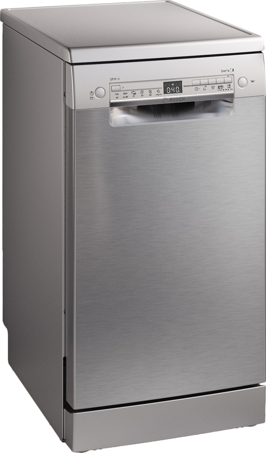 Lave vaisselle 45 cm BOSCH Home Connect 10 couverts 46dB Gris - SPS2HKI55E