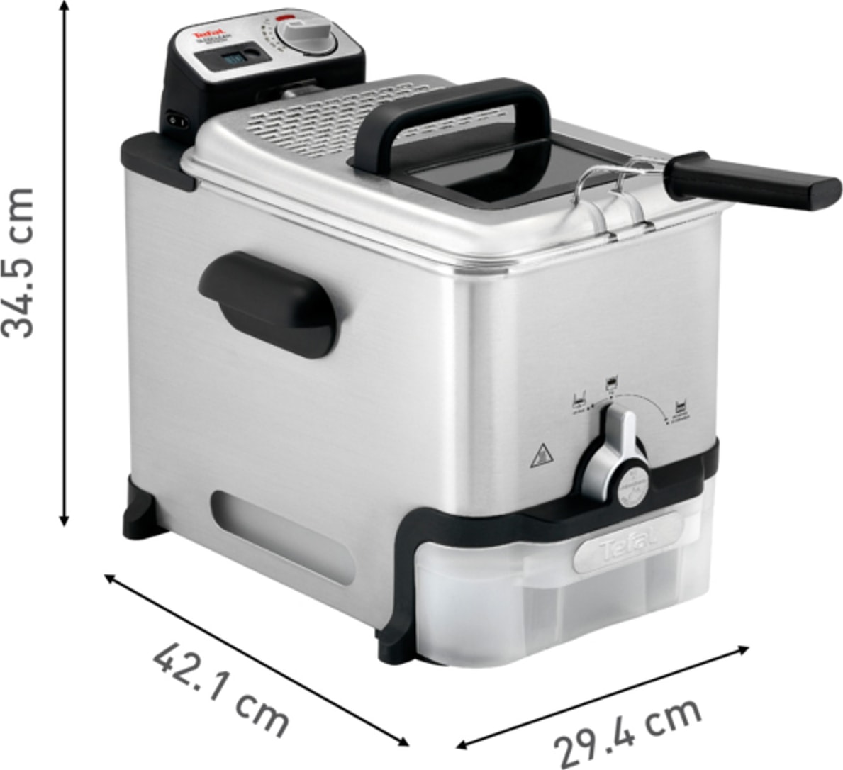 Friteuse TEFAL 3.5L 2300W - FR804110