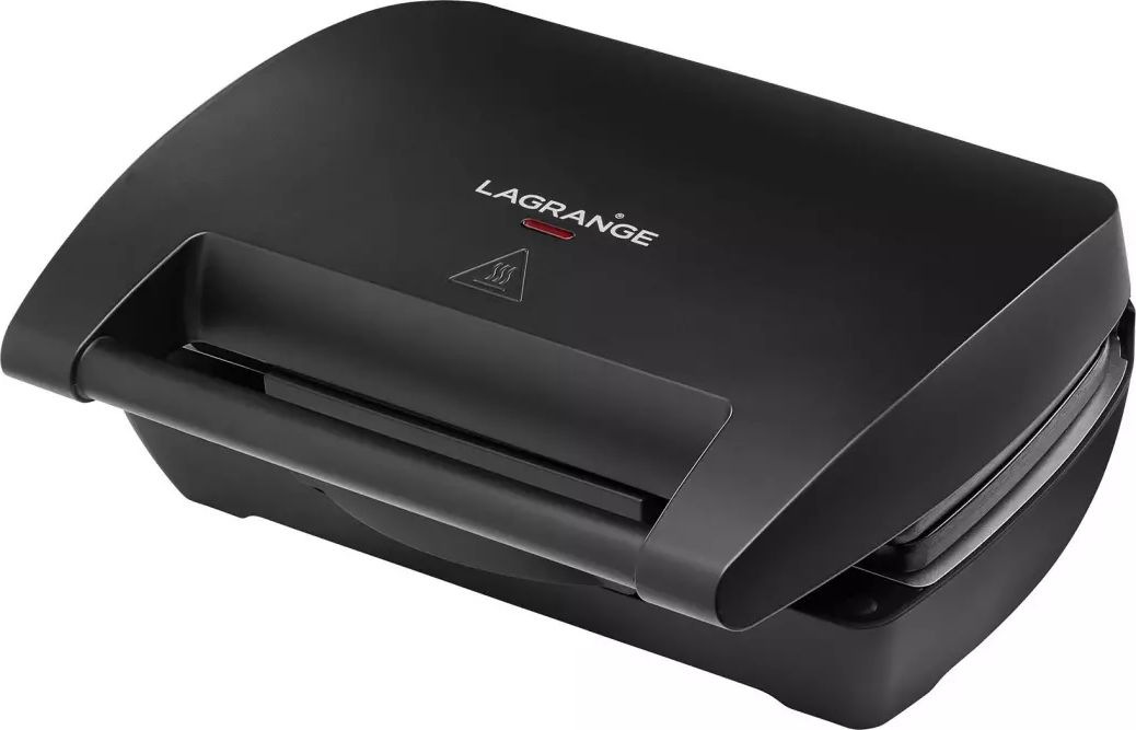 Gaufrier LAGRANGE Plaques interchangeables 900W Noir - 28362