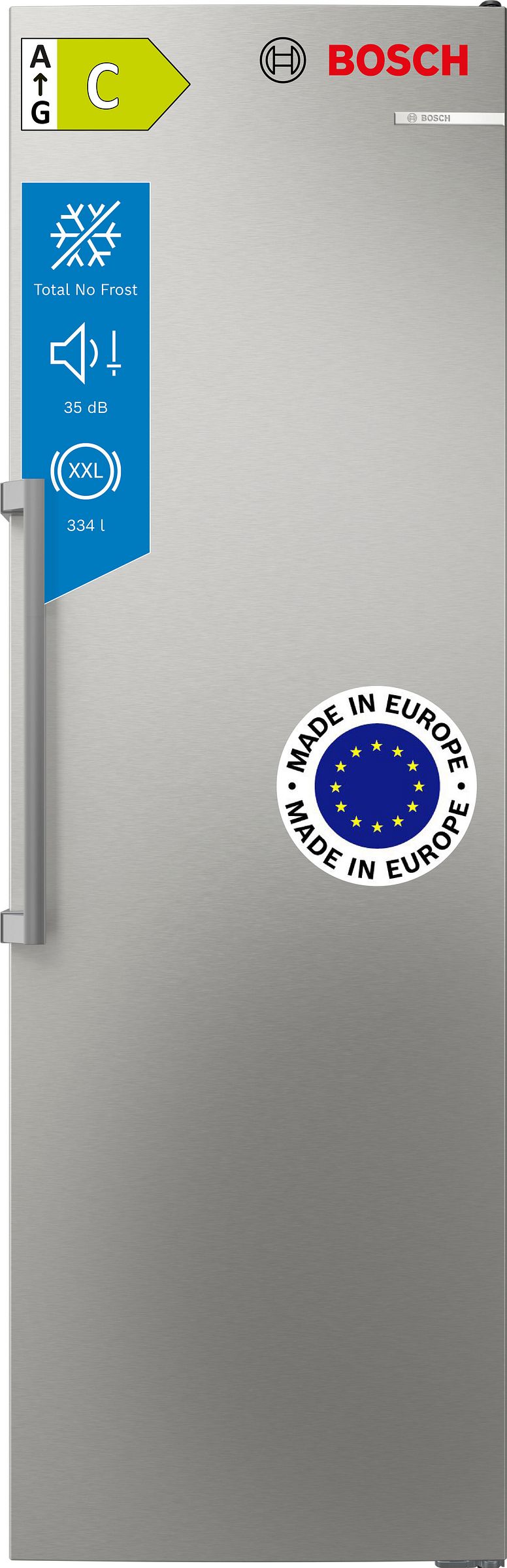 Congélateur armoire BOSCH  - GSN36AICM