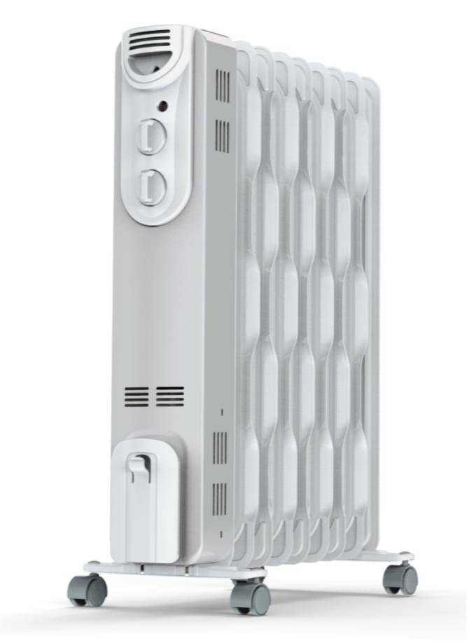 Radiateur bain d'huile SUPRA 2000W Thermostat mécanique ORSO2000