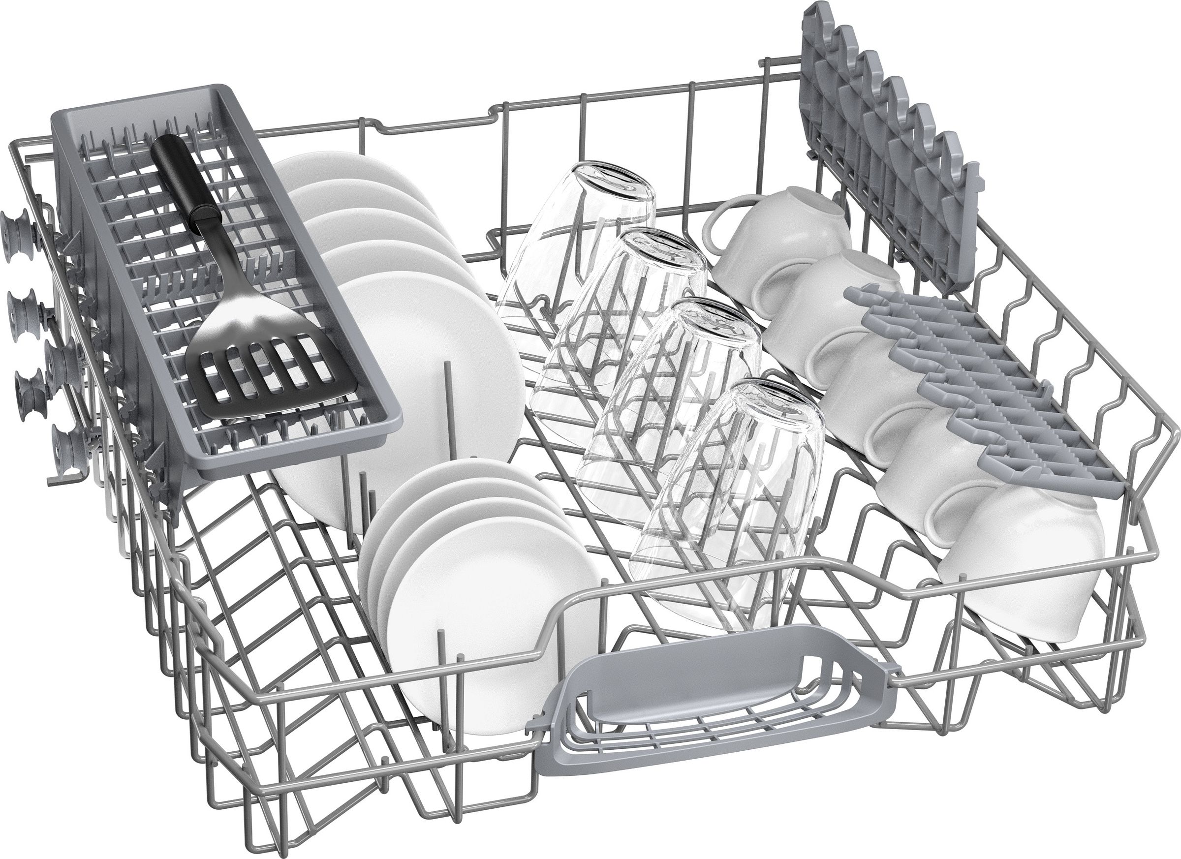 Lave vaisselle encastrable 60 cm BOSCH Connecté 13 couverts 46dB Blanc - SMI2HTB06E