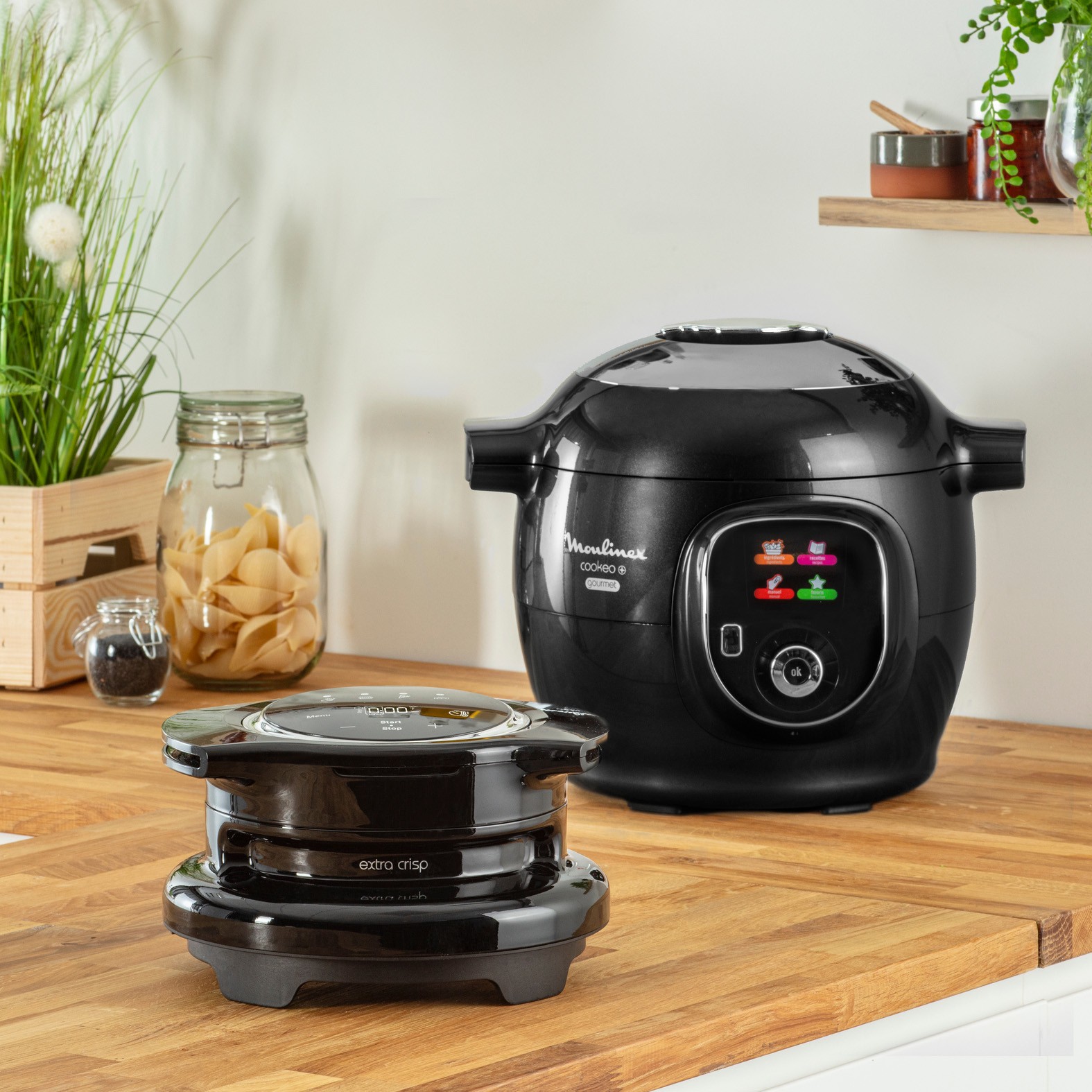 Accessoire robot MOULINEX Couvercle extra crisp Cookeo - EZ150800 Accessoire robot MOULINEX Couvercle extra crisp Cookeo - EZ150800