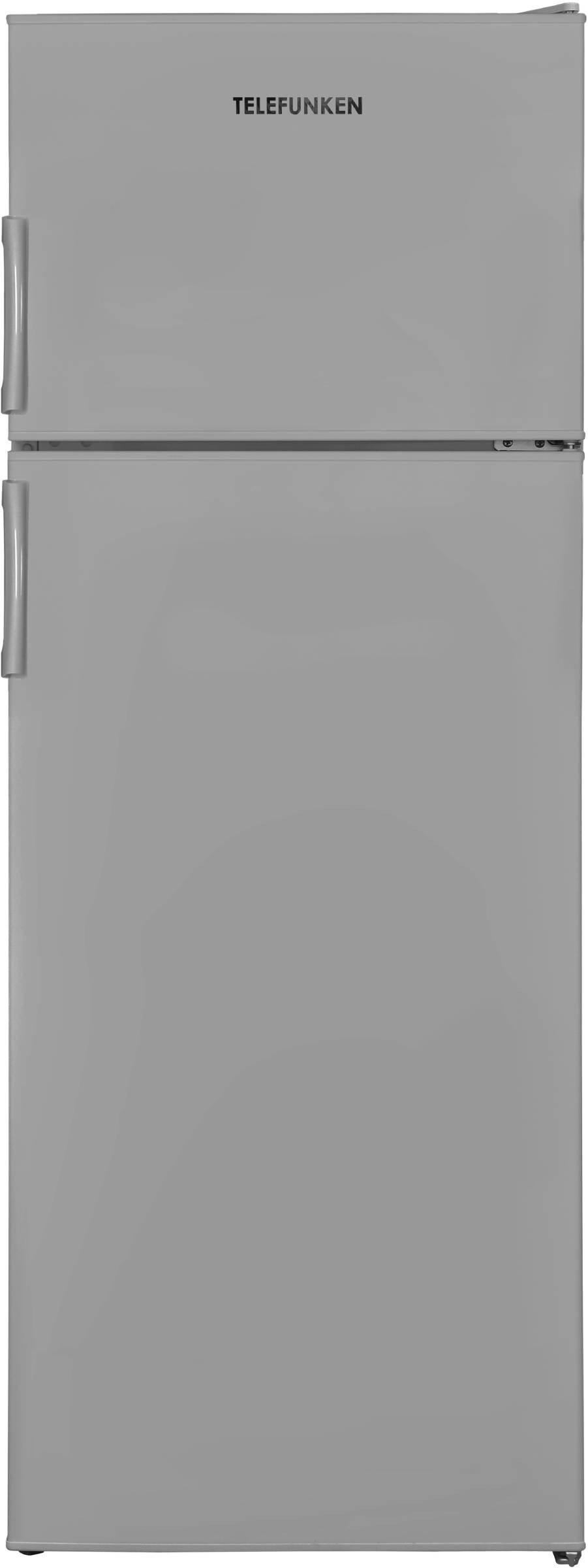 TELEFUNKEN Réfrigérateur congélateur haut Froid Statique 213L Gris - R2D213FPS