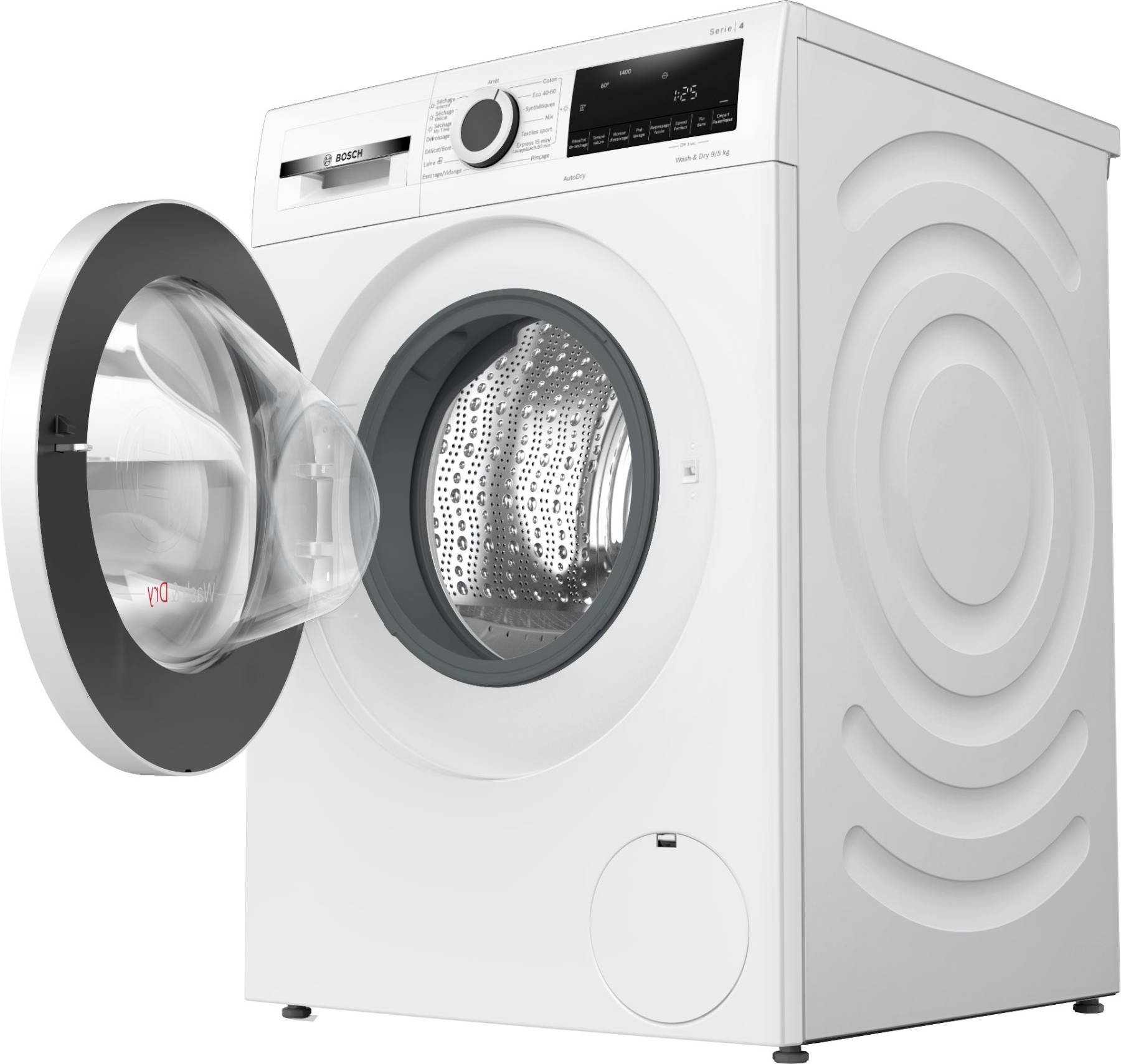 BOSCH Lave linge sechant Frontal Serie 4 1400 trs/mn 9kg - WNA144V0FR