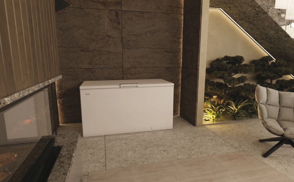 Congélateur coffre HAIER - HCE520E Congélateur coffre HAIER - HCE520E
