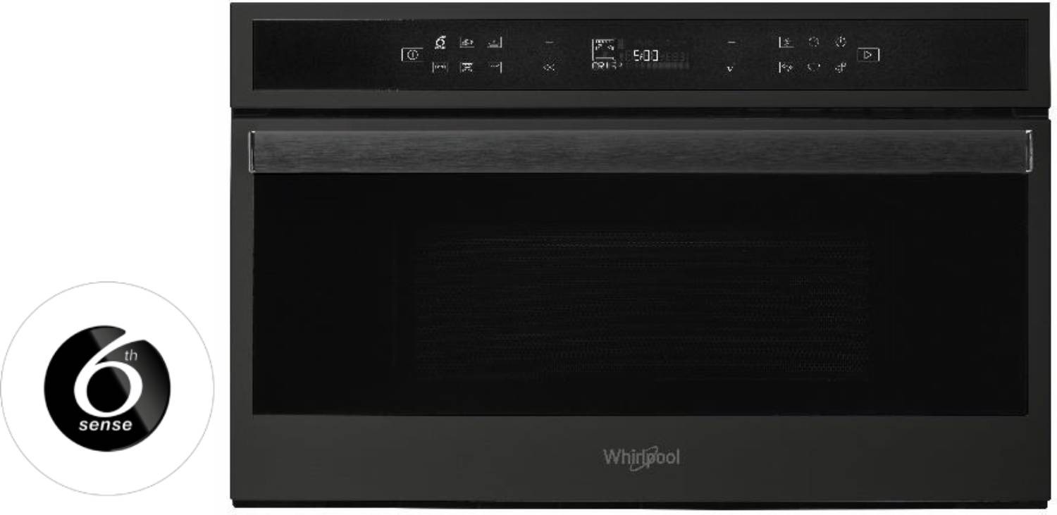 WHIRLPOOL Micro ondes Grill Encastrable Crisp 1000W 31L Noir  - W6MD440BSS