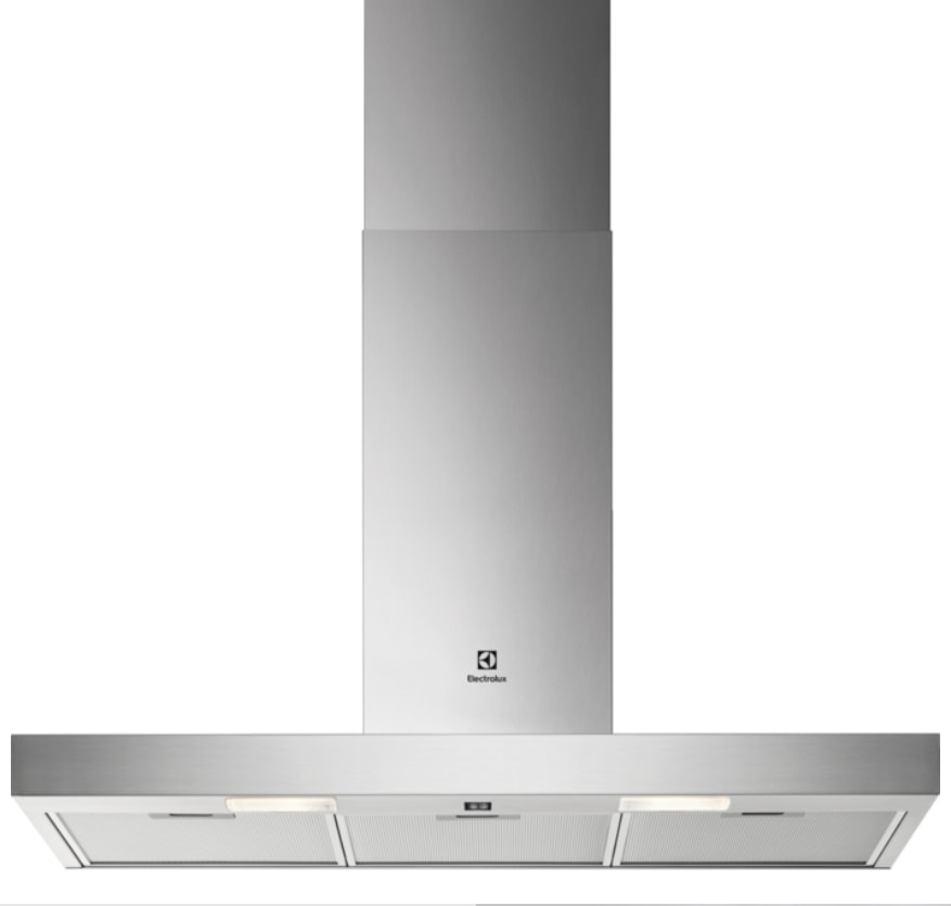 Hotte decorative murale ELECTROLUX 68dB 90 cm Inox EFT39X