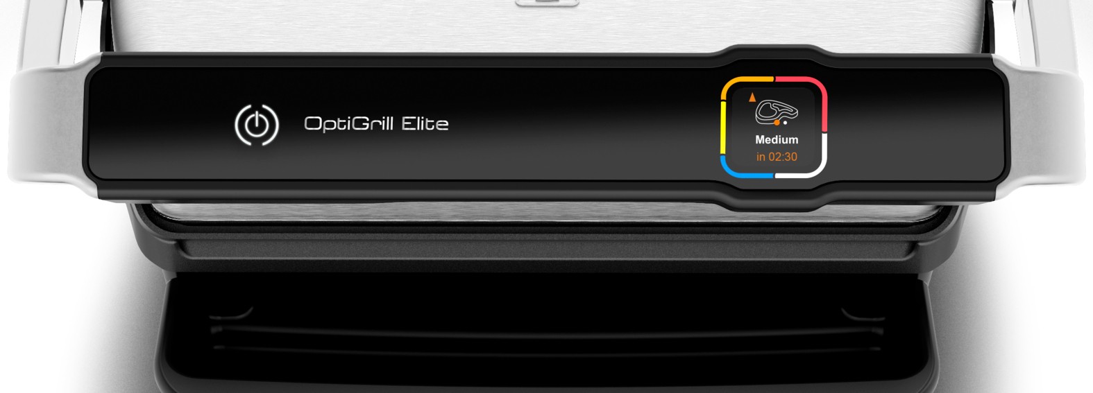 Grill viandes TEFAL Opti Grill Elite 12 programmes 2000W - GC750D12 Grill viandes TEFAL Opti Grill Elite 12 programmes 2000W - GC750D12