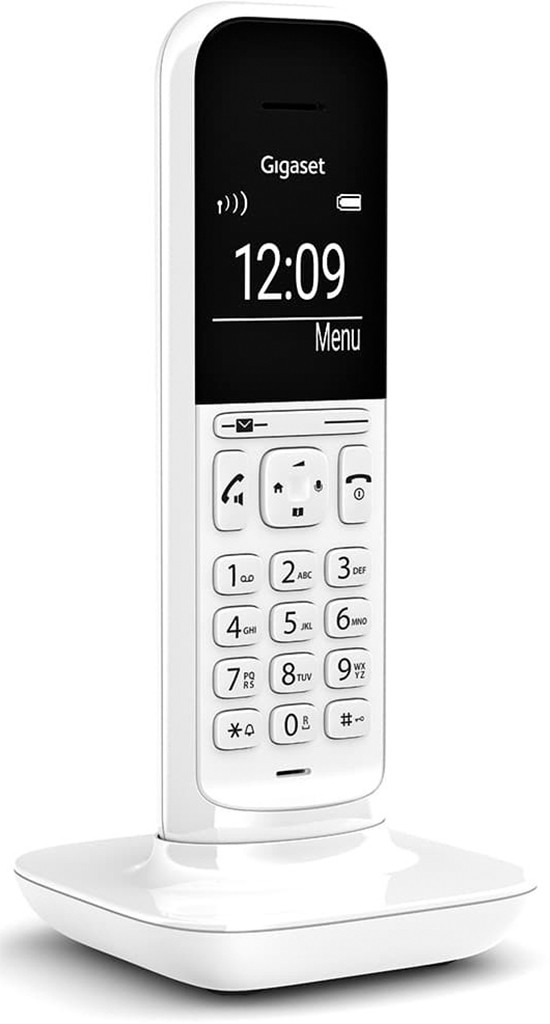 SIEMENS GIGASET Téléphone sans fil CL390-BLANC