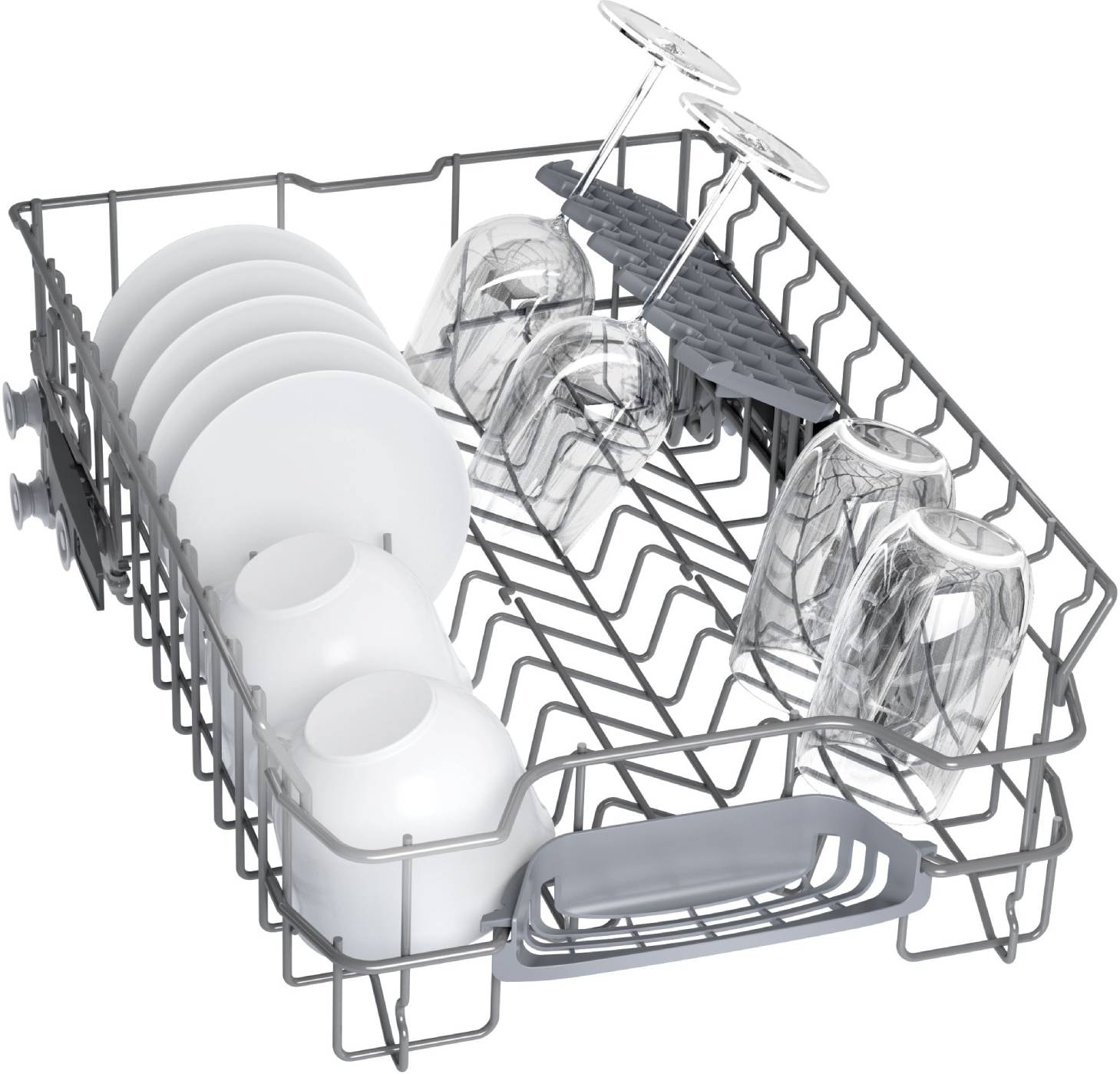Lave vaisselle 45 cm BOSCH Série 4, 10 couverts, Inox - SPS4EMI61F