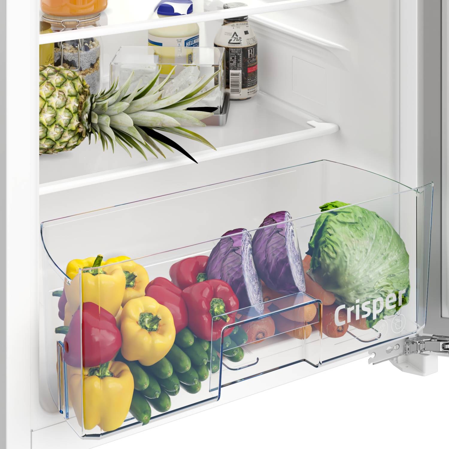 Table top BEKO Froid Statique 128L Blanc - TSE1504FN