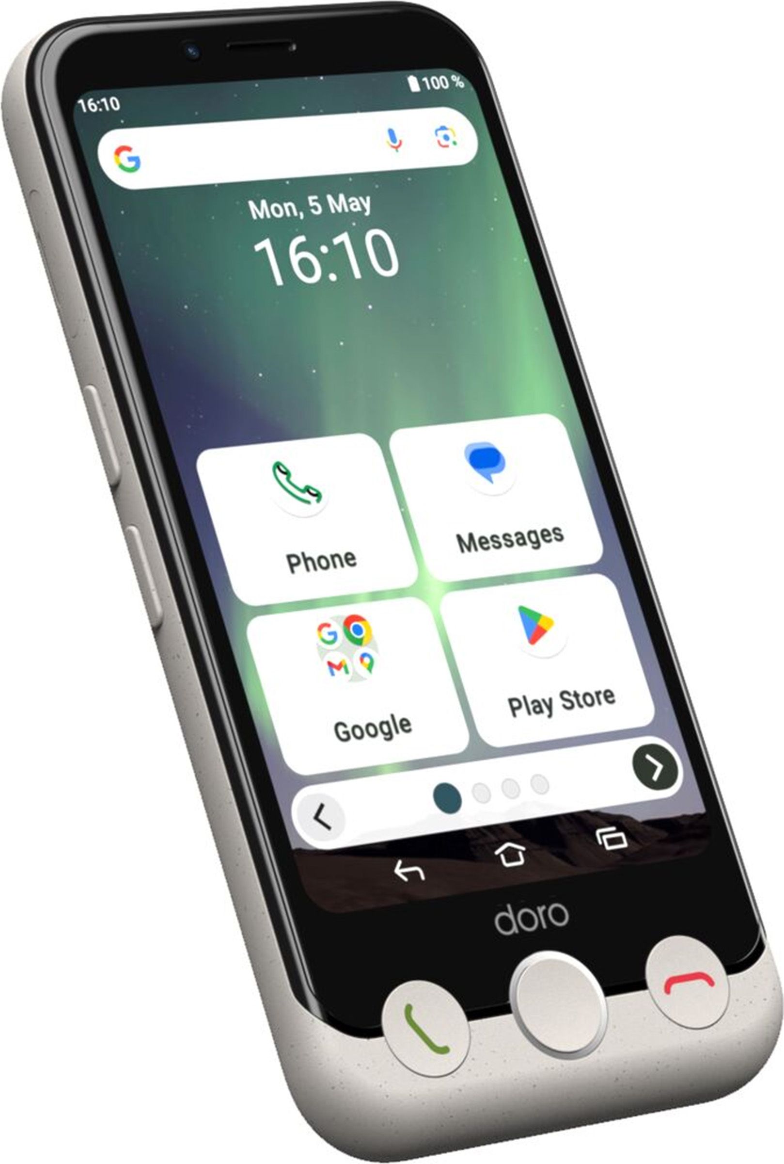 Smartphone DORO Aurora A10 4G 64Go Blanc - AURORAA10BLANC