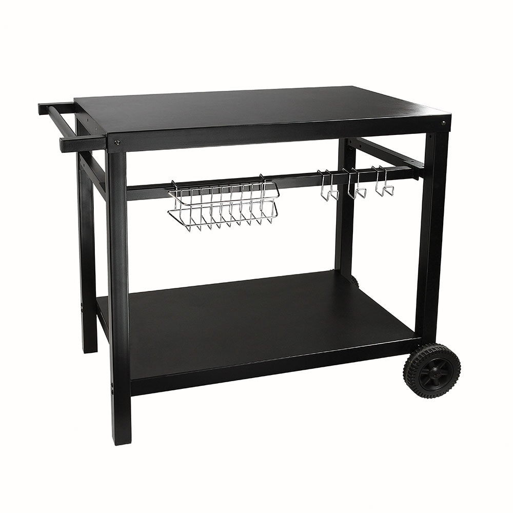Accessoire plancha LIVOO Desserte 85x50cm Métal Noir GS130