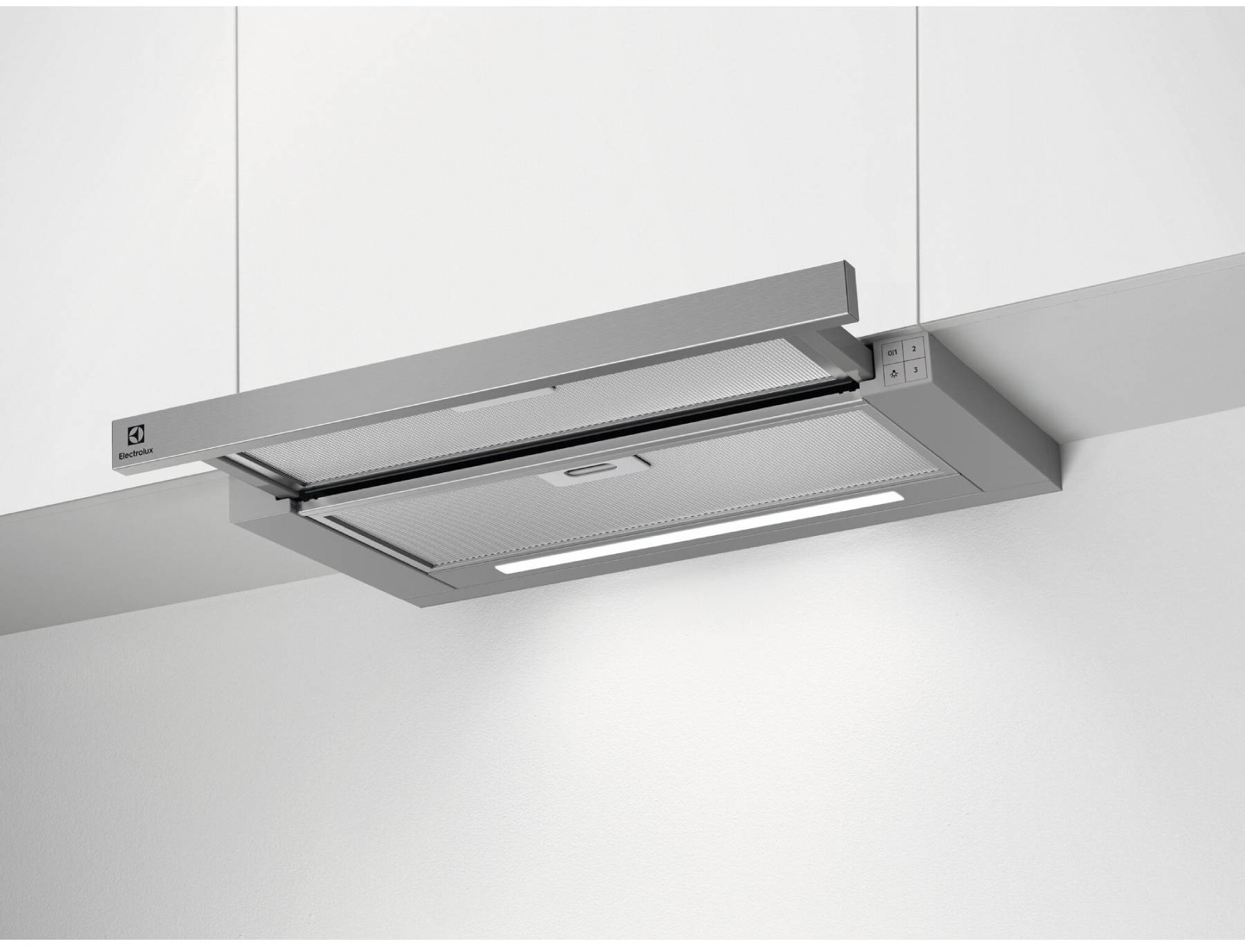 Hotte tiroir ELECTROLUX Série 600 60cm Inox LFP616X