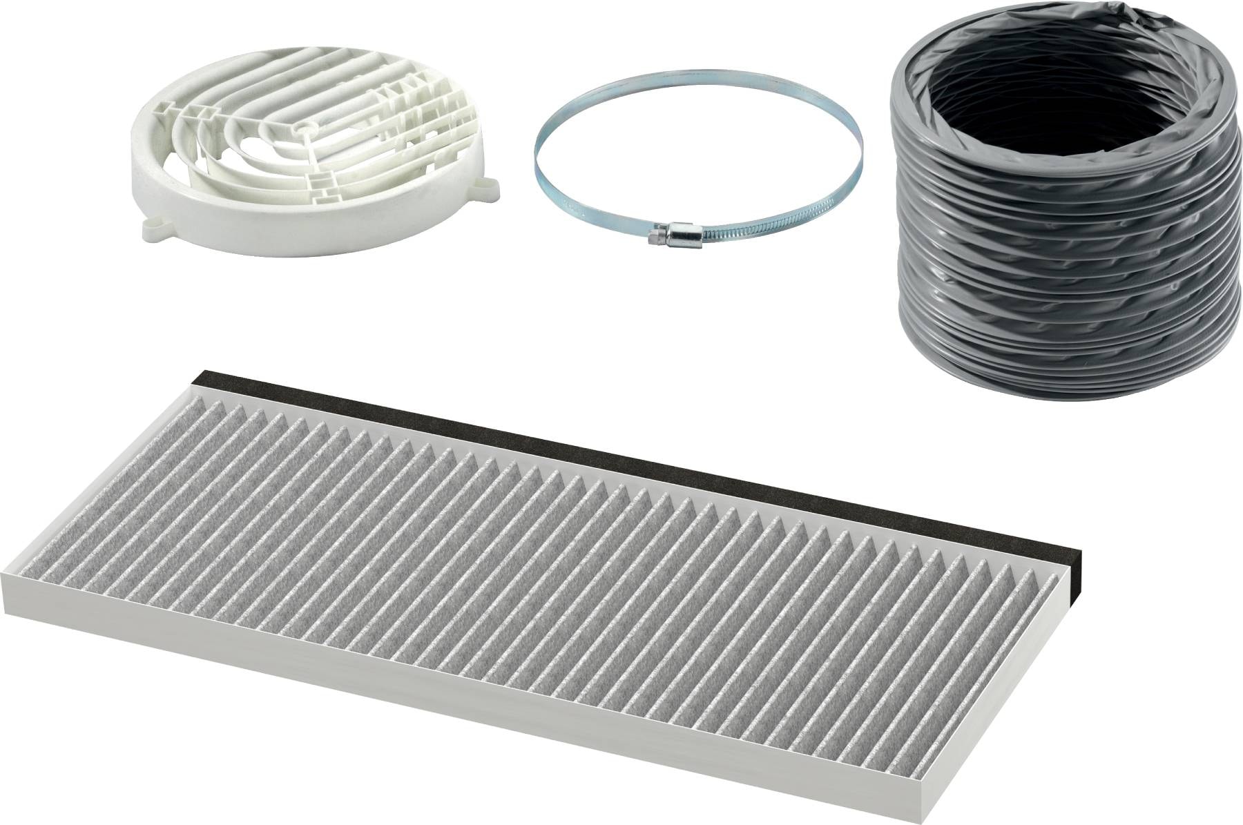 Kit de recyclage BOSCH Filtre anti-odeurs Clean Air Standard DWZ1IT1I4