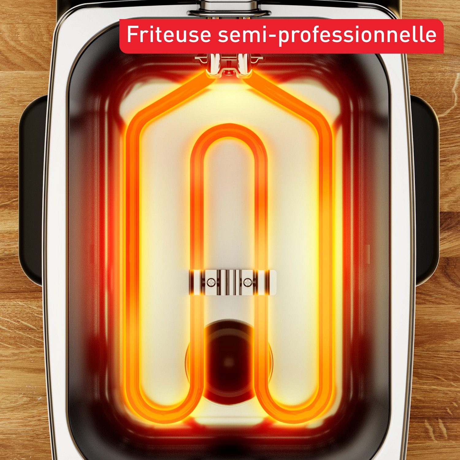 Friteuse TEFAL 3.5L 2300W - FR804110