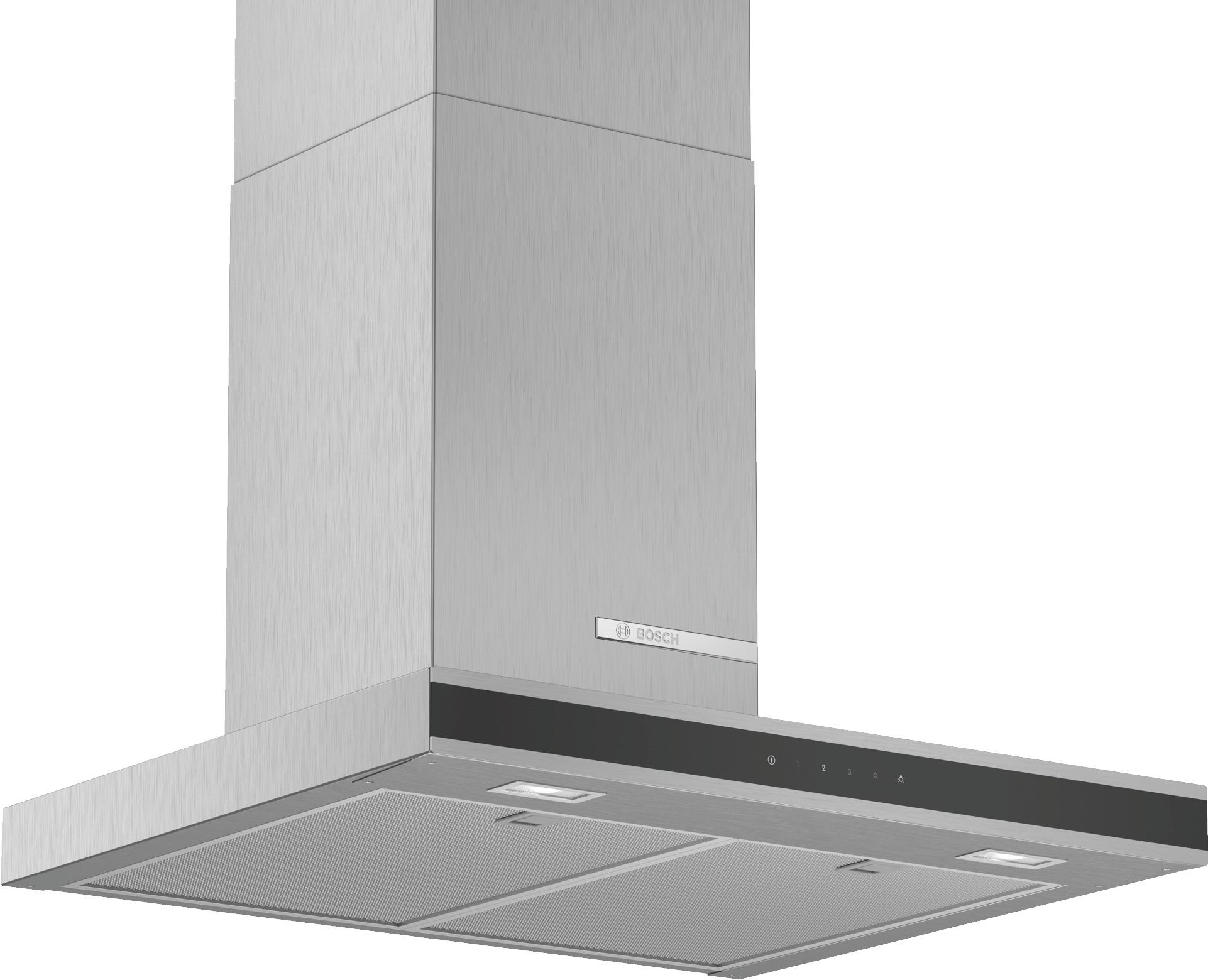 Hotte decorative murale BOSCH Série 4 TouchControl 69dB 60 cm Inox - DWB66FM50