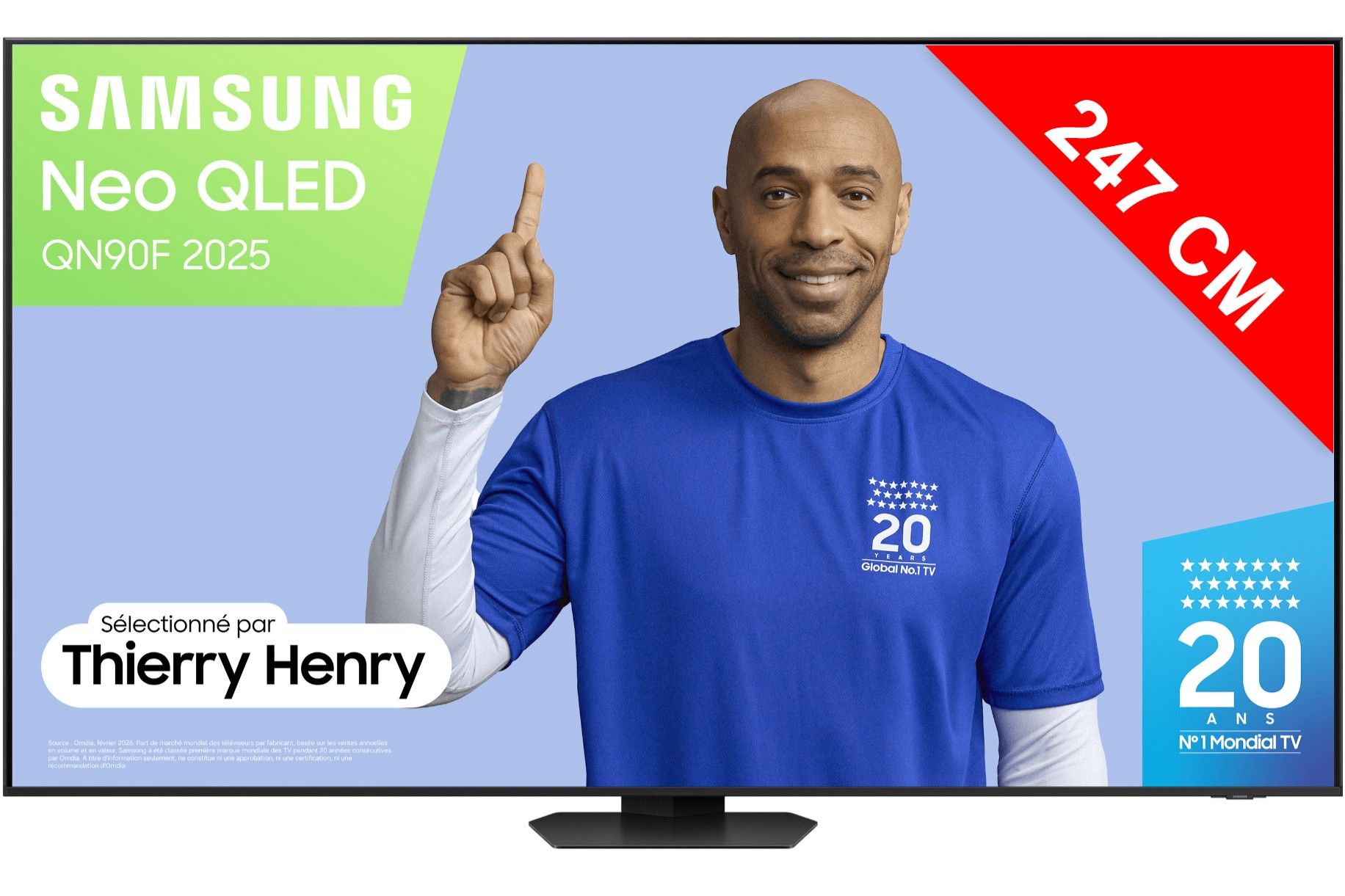 TV Neo QLED 4K 247 cm SAMSUNG 98'' 4K 165Hz Noir TQ98QN90F