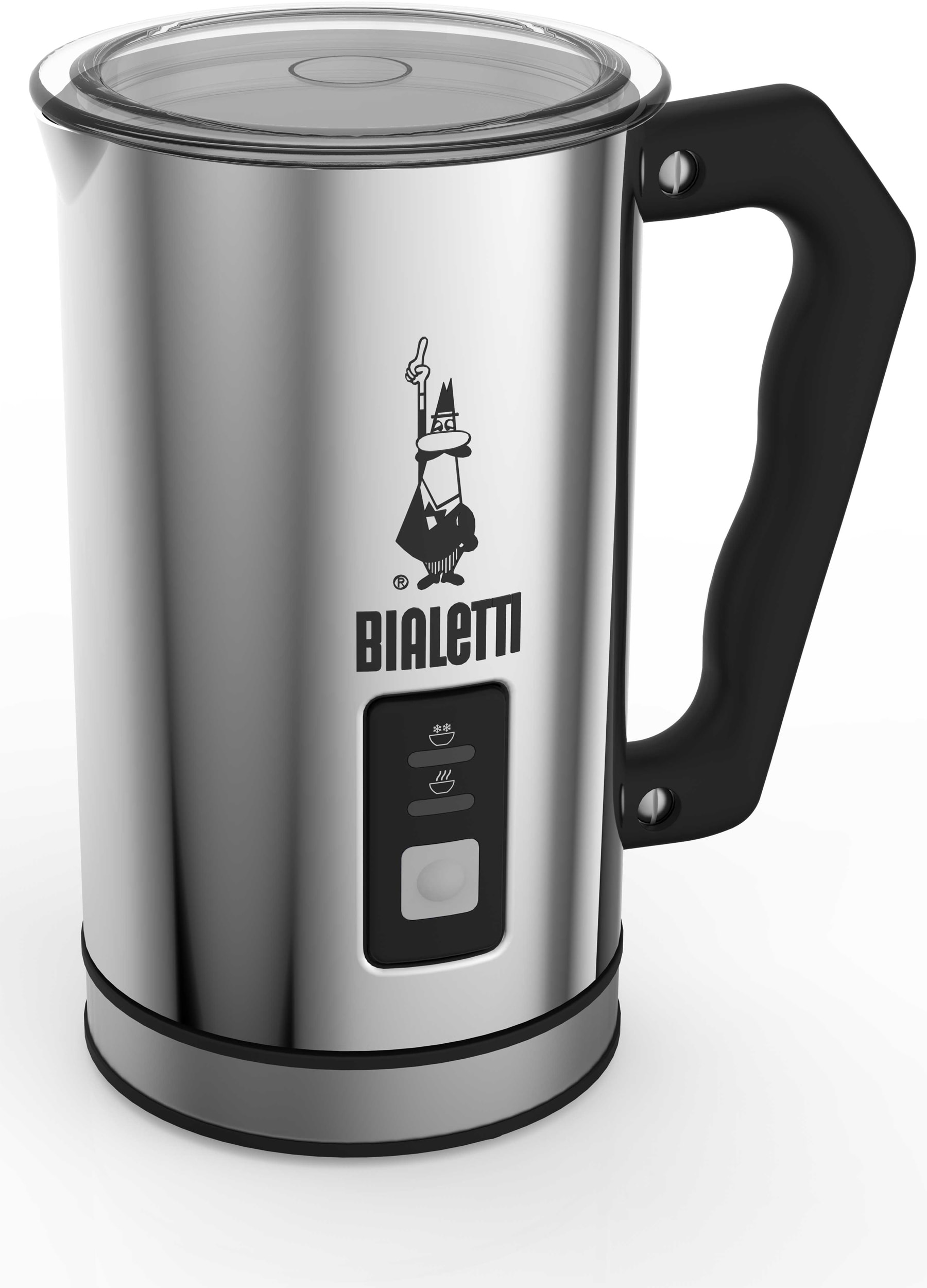 Emulsionneur de lait BIALETTI 500W Arrêt automatique Acier inox 4430