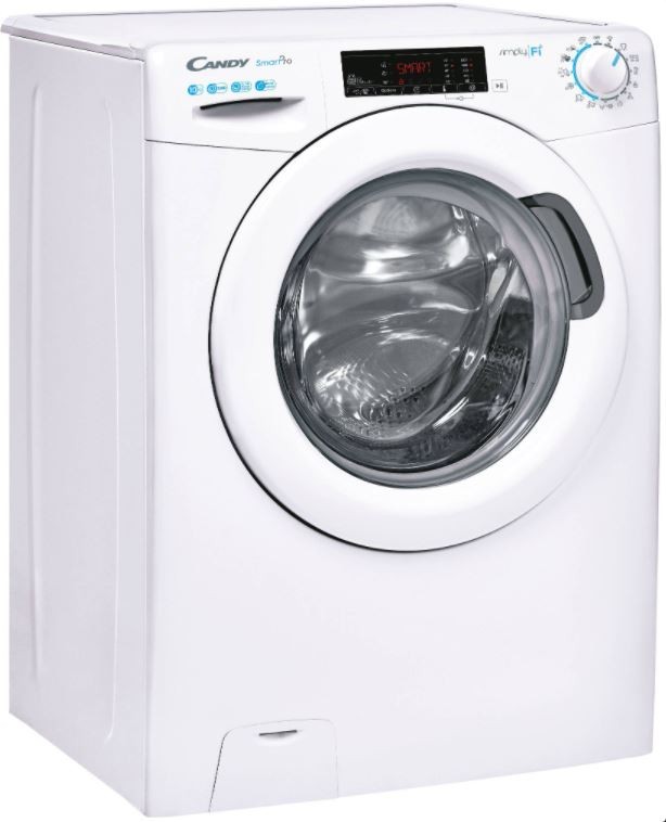 Lave linge Frontal CANDY , 1200 trs/mn, 10kg, Blanc - CO12105TE1S