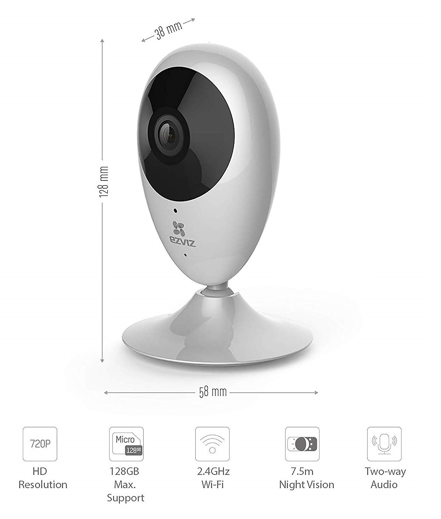 Caméra de surveillance EZVIZ  - EZVIZ-C2C
