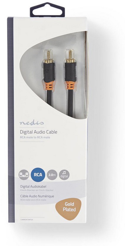 NEDIS Câble audio CABW24170AT20