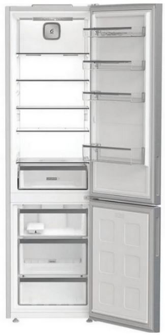 Réfrigérateur congélateur bas WHIRLPOOL 355L No Frost Inox - WHK25404XP5E