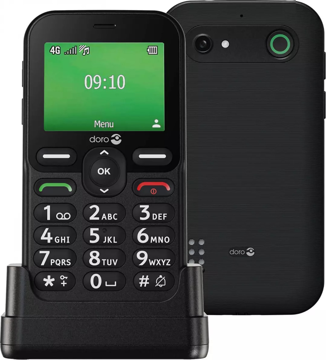 Téléphone mobile DORO Leva E10 4G 128Mb Noir LEVAE10NOIR