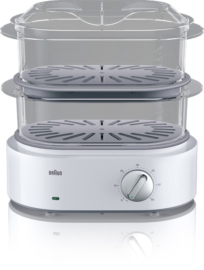 Cuiseur vapeur BRAUN 850W 3,1L Blanc FS5100WH