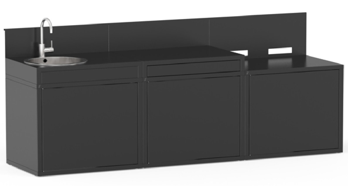 Meuble de cuisine extérieure FORGE ADOUR  - SDAF-N