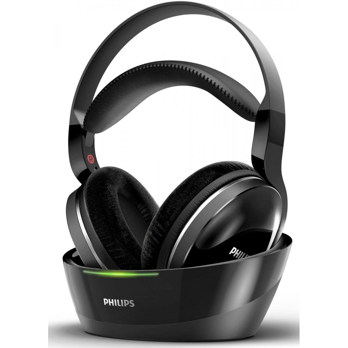 Casque sans fil PHILIPS Circum-aural 30m Station d'accueil Noire SHD8850/12