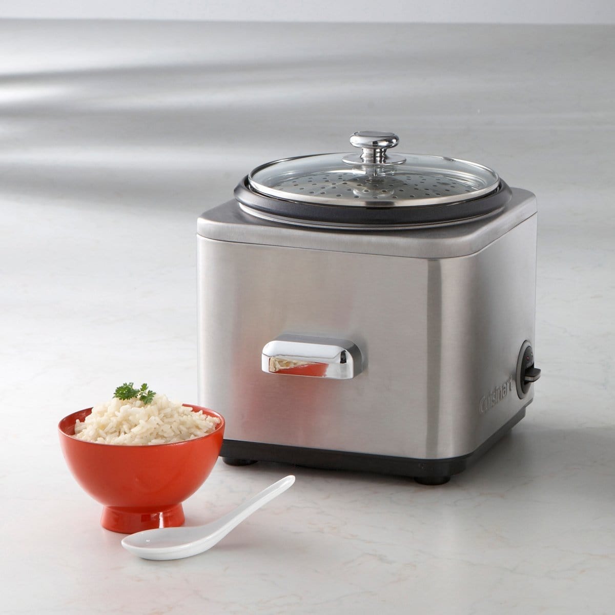Cuiseur riz CUISINART vapeur 500W Inox - CRC400E