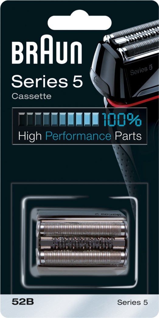 Accessoire rasoir BRAUN Cassette 52B Noir Series 5 S5 5020 / S5 5030 - CASSETTE52B