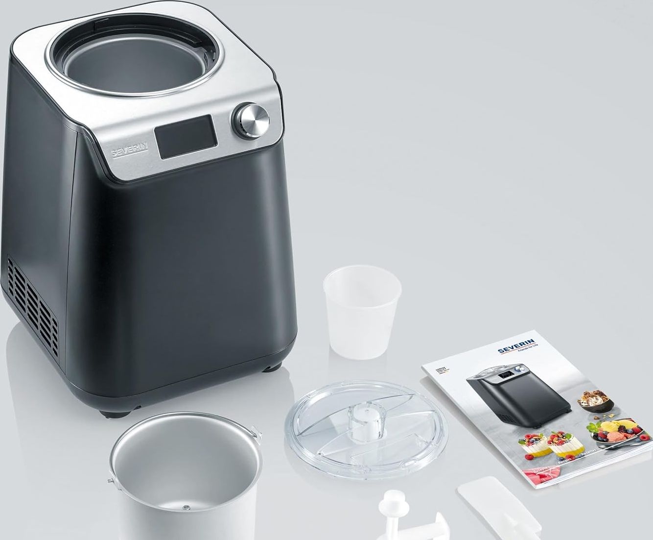 Sorbetière SEVERIN 1.2L Compresseur intégré - EZ7407