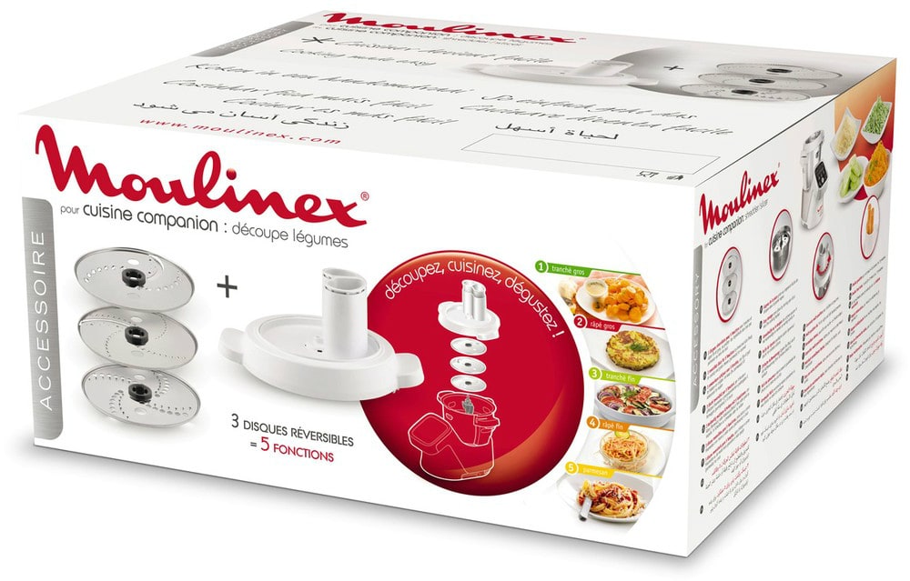 Accessoire robot MOULINEX Découpe légumes Companion - XF383110