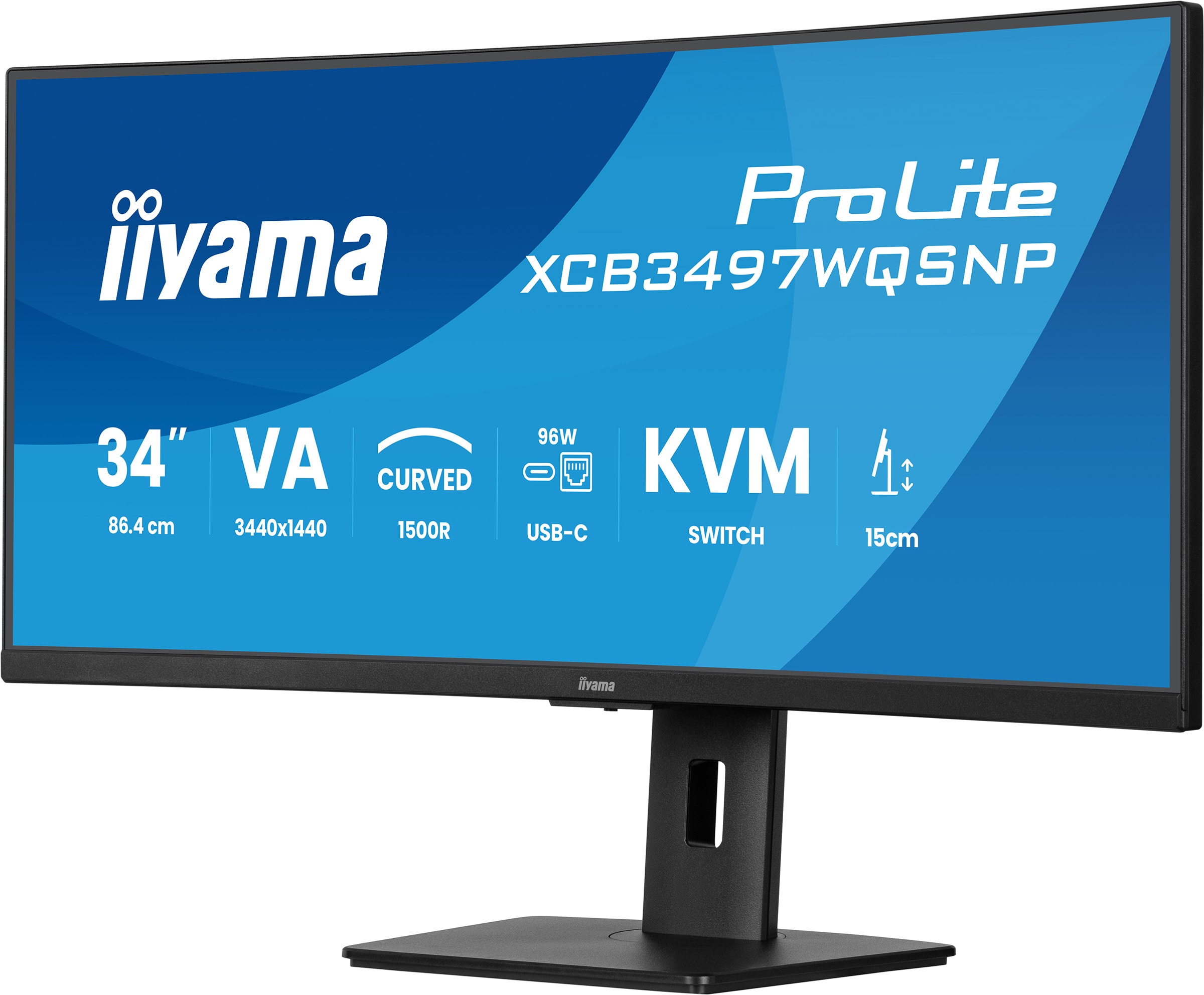 Ecran PC Gamer 34 pouces incurvé IIYAMA  - IIXCB3497WQSNPB1