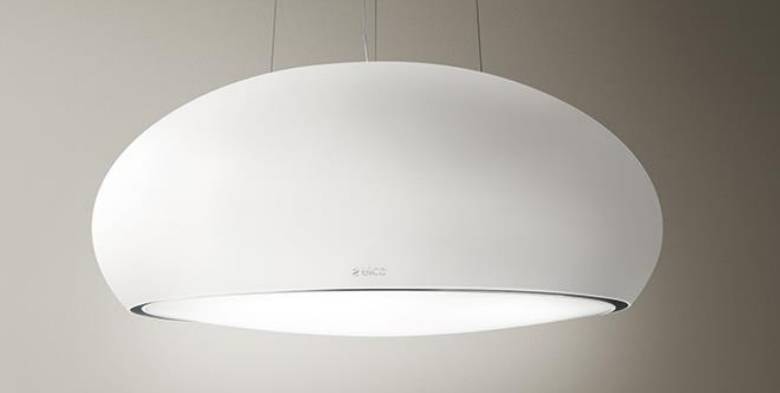 Hotte decorative ilot ELICA 80cm 70dB Blanc PRF0098392