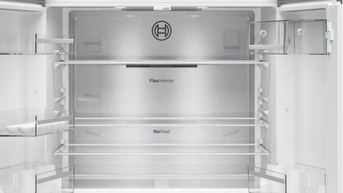 BOSCH Réfrigérateur 4 portes Série 6 NoFrost MultiAirFlow 605L Inox - KFN96APEA