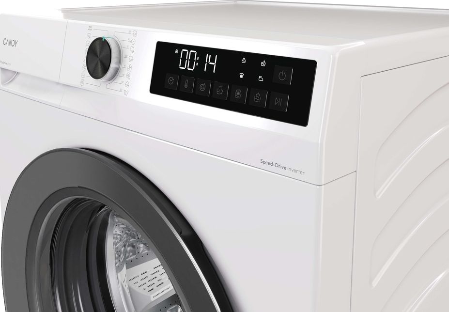 Lave linge Frontal CANDY 10kg 1400trs/min Blanc - GD410G8-S